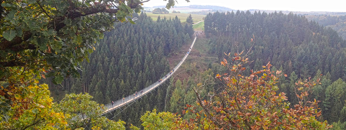 Geierlay Hängeseilbrücke Hunsrück 